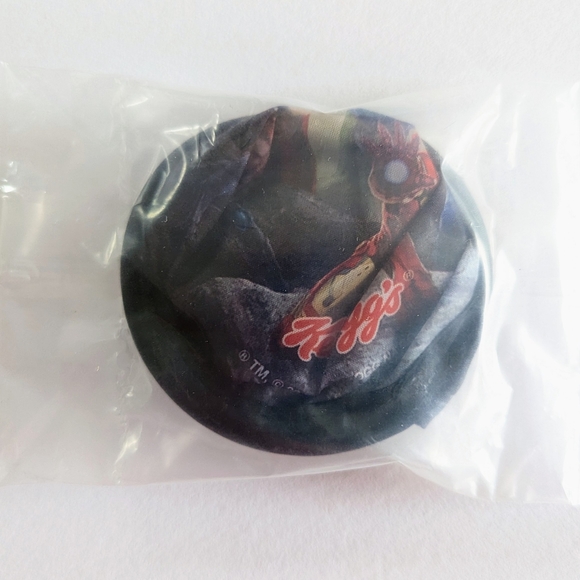 AVENGERS Flying DISK Nylon IRON MAN 2015 DISC Age of ULTRON Kellogg's Cereal NEW - Picture 4 of 4